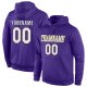 Men's Custom Stitched Purple White-Old Gold Sports Pullover Sweatshirt Hoodie